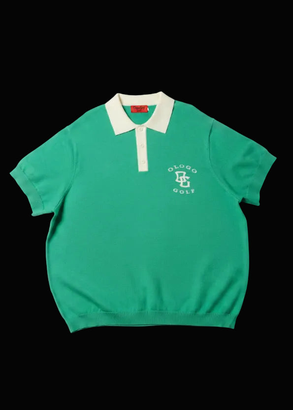Grown Man Knit Polo – Ologo Golf