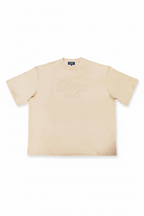 Ologo Golf Big & Tall Knit T-Shirt | Luxury Performance Embossed Tee