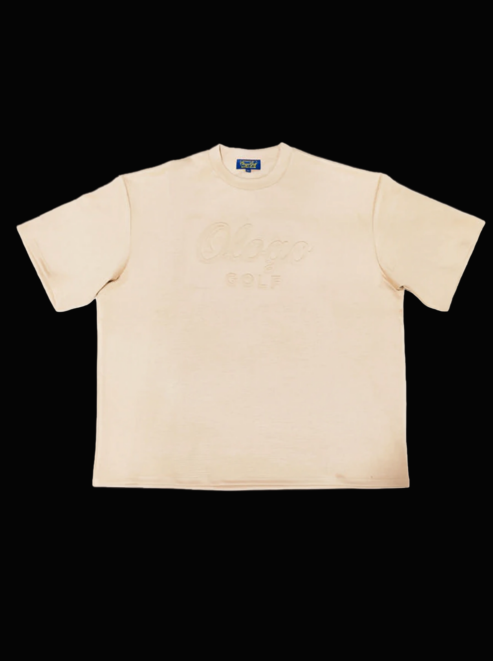 Ologo Golf Big & Tall Knit T-Shirt | Luxury Performance Embossed Tee